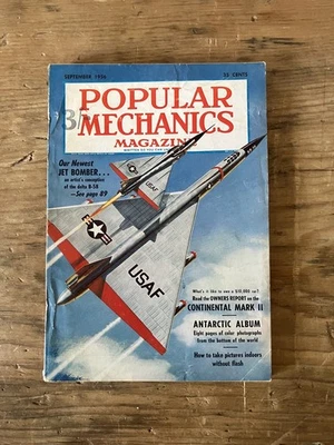 POPULAR MECHANICS MAGAZINE SEPTEMBER 1956 - Image 1 of 4