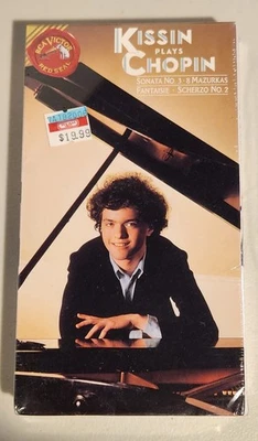 Kissin Plays Chopin (VHS, 1991) RCA Victor Red Seal Recorded Live Japan 1986 - Image 1 of 2