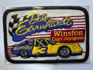 Vintage #3 Dale Earnhardt Sr. Wrangler Racing Winston Cup Champion 1980's Patch - Picture 1 of 4