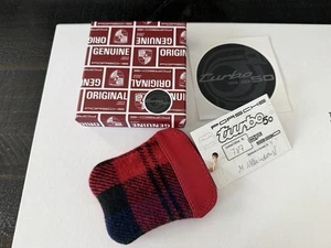 LIMITED Genuine Porsche 911 50 Year Turbo Key Pouch Case Ring - Bild 1 von 5