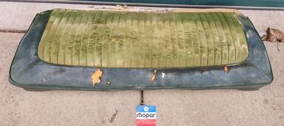 Dodge Charger 1971 1972 Plymouth Road Runner Satellite GTX núcleo de asiento inferior trasero Foto 1 de 4