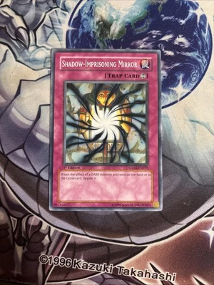 (YCL) Yu-Gi-Oh Shadow-Imprisoning Mirror GLAS-EN070 Galdiator's 1st Edition LP - Image 1 of 2