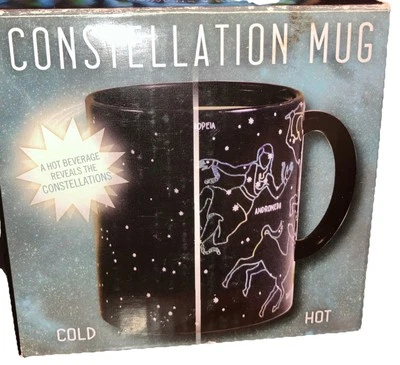 De colección Nuevo En Caja 10oz. Taza Constelación Cambio de Calor Regalo Astrología Astronomía Foto 1 de 4