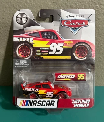 Disney Pixar Cars - NASCAR Lightning McQueen - Rusteze 95 - 2020 Diecast - NEW - Image 1 of 2
