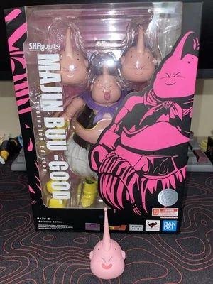 SH Figuarts Good Majin Buu Event Exclusive With DLC Head From Super Buu - Image 1 of 4