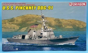 Dragon 1/700 7057 U.S.S PINCKNEY DDG-91 ARLEIGH BURKE CLASS FLIGHT IIA DESTROYER - Picture 1 of 3