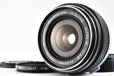 [ Near MINT ] Olympus OM-System H.Zuiko Auto-W 24mm f/2.8 MF lens From JAPAN - Image 1 of 4