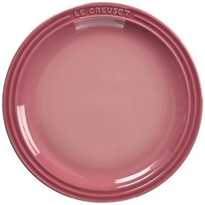 Le Creuset Round Plate 23 cm Rose Quartz Heat-Resistant Microwave- and Oven-Safe - Image 1 of 4