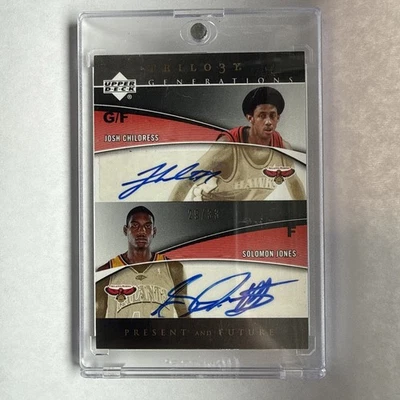 2006-07 Upper Deck Trilogy Generations Present And Future Auto /33 - Image 1 of 2