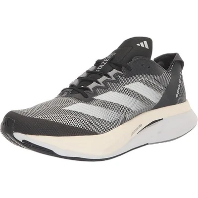 NWT Adidas Womens AdiZero Boston 12 Running Shoes, Black/Carbon/White Size 9.5 - Image 1 of 4