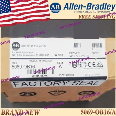 New in Box AB 5069-OB16/A Ser A Compact 5000 DC Output Module Free Ship 5069OB16 - Image 1 of 4