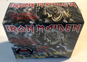 *SEALED*IRON MAIDEN-NUMBER OF THE BEAST-2015 CD BOX SET W/EDDIE FIGURINE & PATCH - Picture 1 of 24