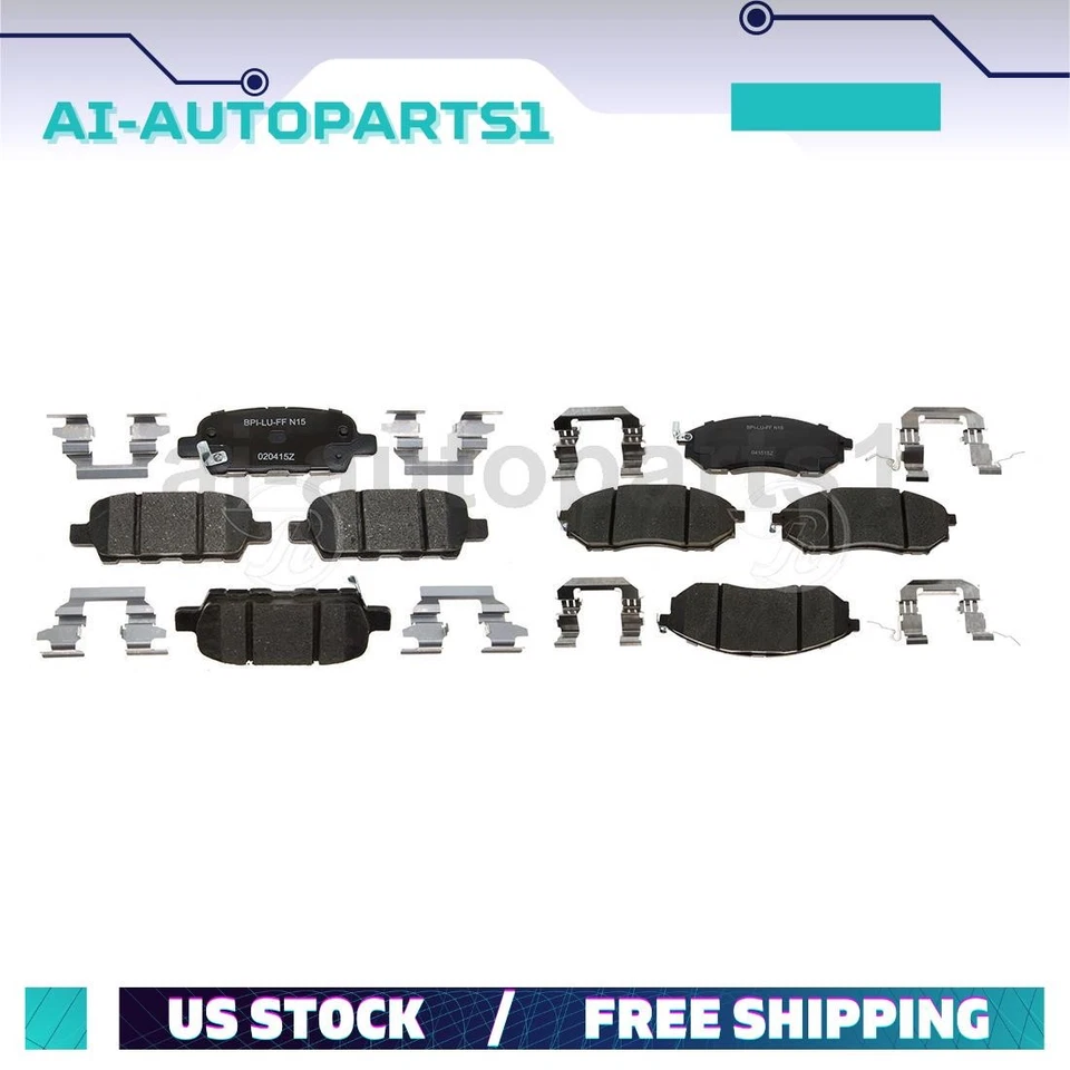 Kit pastillas freno delantero trasero Infiniti Ex35 2008 2009 2010 Foto 1 de 4