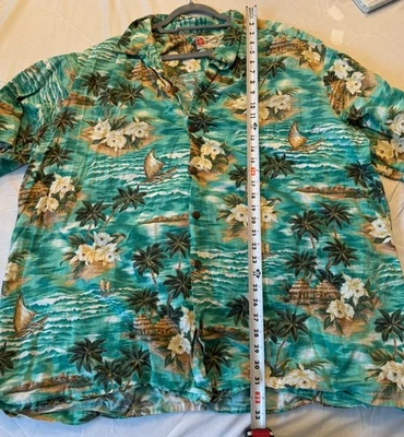 Vtg. Hilo Hattie's The Hawaiian Original Mens Button Down Tropical Shirt Sz 4xl - Image 1 of 4