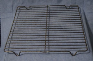 Vintage Metal Cooling Rack 10.25" Square Cookie Cake Desserts - Picture 1 of 1