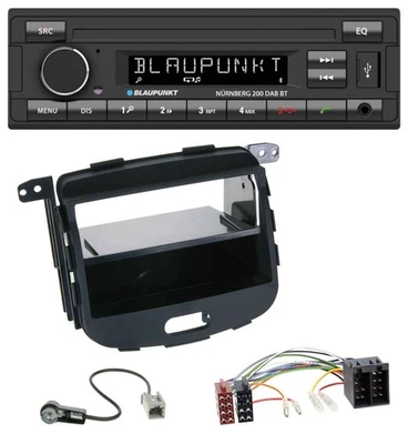 Blaupunkt USB DAB MP3 Bluetooth Autoradio für Hyundai i10 2008-2013 Rubber Touch - Bild 1 von 4