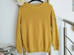 XXL 48 50 Brax Strickpullover Pullover Merino Wolle gelb senfgelb ocker Pulli  - Bild 1 von 6