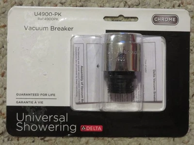 Delta Universal Ducha Aspirador U4900Pk Cromo, U4900-PK - NUEVO EN CAJA Foto 1 de 3