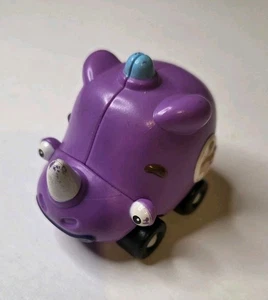 Fisher Price Disney Jungle Junction  Roadway Racers Lance Purple Toy Car Rhino - Picture 1 of 11