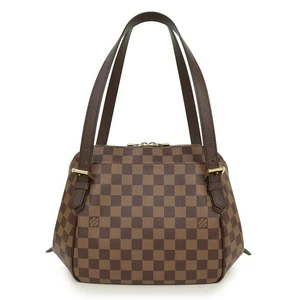 LOUIS VUITTON Belem MM Tote Damier Ebene, Brown N51174 - Picture 1 of 15
