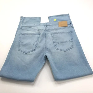 Hollister Slim Straight 34x32 (Fits 34W 32L) Mid Rise Jeans Advanced Stretch - Picture 1 of 10