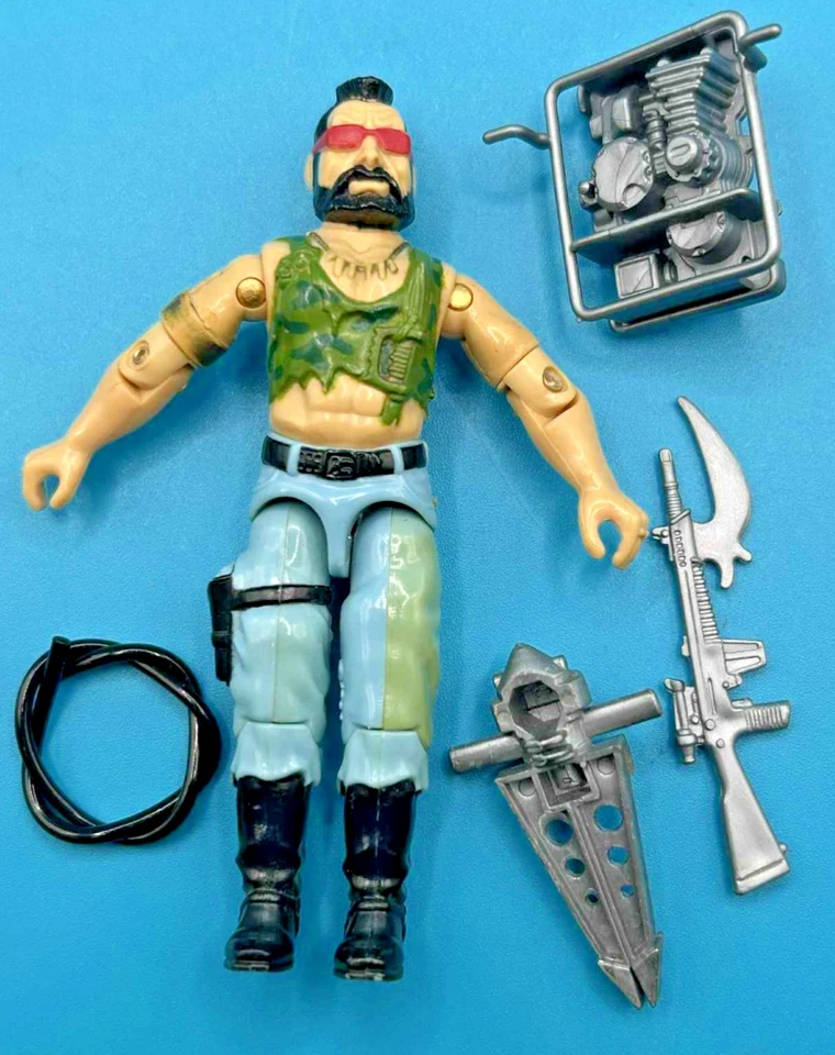 GI Joe Action ARAH Ripper Dreadnok 1985 ¡100 % completo! Figura vintage Foto 1 de 4