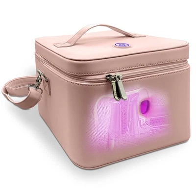 BOLSA BIBERÓN AISLADA SERENELIFE, ENFRIADOR DE LECHE MATERNA, 6 BIBERONES ALTOS - ROSA Foto 1 de 4