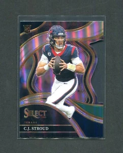 2023 Panini Select - #289 C.J. Stroud [Black/Green Prizm Die-Cut] Rookie Card RC - Picture 1 of 2