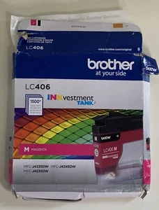 Inchiostro Brother LC406 - Magenta - Foto 1 di 4