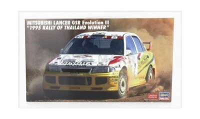HASEGAWA 20625 MITSUBISHI - LANCER GSR EVOLUTION III N 2 WINNER RALLY THAILAND 1 - Immagine 1 di 2