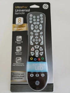 Universal  Remote GE 8 Device Blue Led Sound Bar And Streamin Player... - Picture 1 of 5