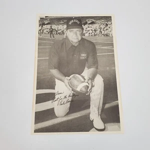 Earle Bruce JOHN HUTCHINGS Signed TO DEAN OHIO STATE BUCKEYES 11 1/2 x 17 - Picture 1 of 4