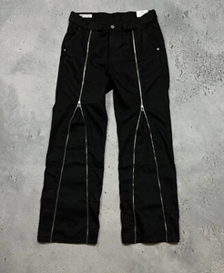 Zara Opium jeans with zippers y2k rick banana New Pants With Tags Size 34 Jeans - Bild 1 von 8