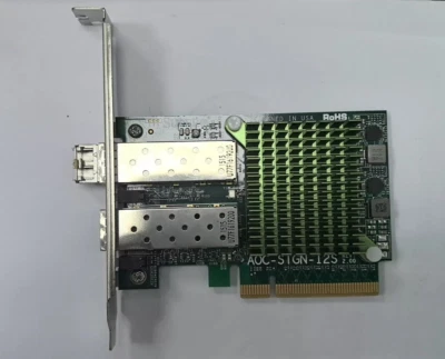Supermicro AOC-CTG-I2S  2-port 10GbE SFP+ Ethernet Adapter Intel 82599ES - Image 1 of 4