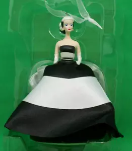 Hallmark 2021 Black & White Forever™ - Barbie™ - Porcelain - NIB - Picture 1 of 9