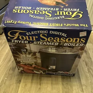 Masterbuilt Electric Indoor 28Qt Turkey Seafood Chicken Fryer Steamer Boiler - Picture 1 of 1