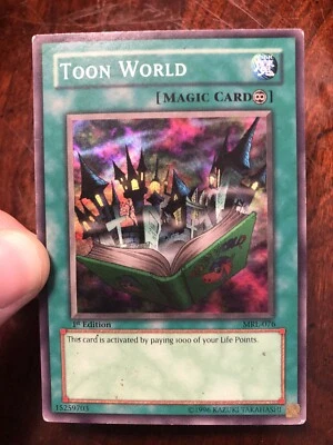 YU-GI-OH! Toon World 1st Edition MRL-076 SUPER RARE NA English - Image 1 of 4