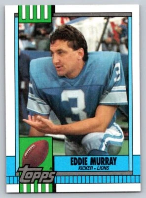 1990 Topps #354 Eddie Murray Detroit Lions - Image 1 of 2