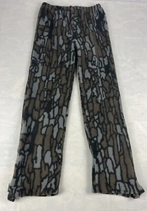 Vintage LL Bean Fleece Trebark Camo Pants Hunting Outdoor Made in USA Medium - Picture 1 of 9