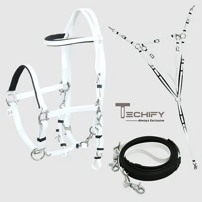 Horse tack Endurance Bridle Halter Breast plate set - Water Resistant & Durable - Image 1 of 4