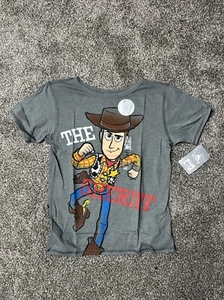 Disney T-Shirt, Youth Medium, Woody, The Sheriff, Buzz, The Ranger - Picture 1 of 5