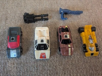 Vintage 1986 Transformers G1 Stunticons Decepticons - Lot - Image 1 of 4