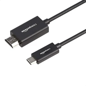 Amazon Basics USB-C (Source) to HDMI (Display) Cable Adapter Thunderbolt 3 0.9m - Picture 1 of 14