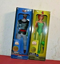 Mego- General Zod & Poison Ivy Action Figure 14" Lot of 2 (Package Wear)