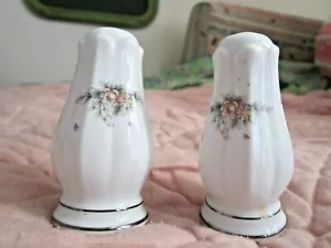 Noritake GREENBRIER 4101 Salt & Pepper Set 3 hole/6 hole New - Picture 1 of 4
