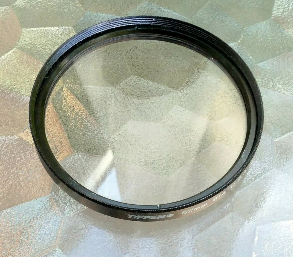 Tiffen 81A 62mm  Filter  Lens Genuine OEM made in USA - Image 1 of 4