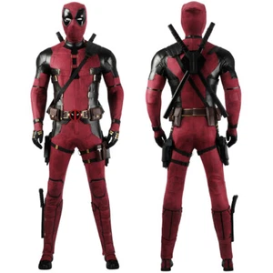 Deadpool 3 Wade Wilson Trajes Cosplay Disfraz Mono Máscara Trajes Completos Personalizados - Imagen 1 de 27