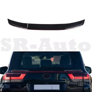 For Land Cruiser LC300 2022-2024 23 Black Rear Trunk Spoiler Tail Wing Trunk Lip - Picture 1 of 5