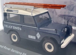 Altaya 1/43 Scale Model Truck G1H2E006 - 1989 Land Rover Santana - Blue - Picture 1 of 5