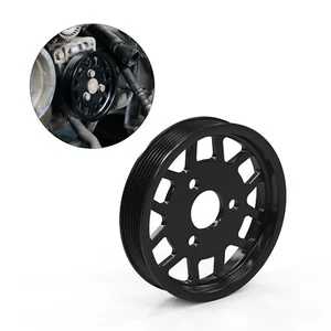 Billet Aluminum Power Steering Pump Pulley For BMW E36 E39 E46 X5 Z3 M52TU M54 - Picture 1 of 11